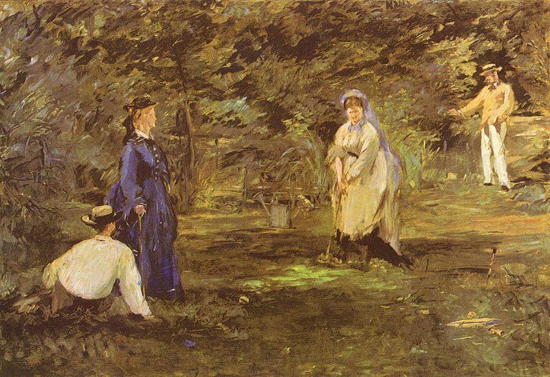 Edouard Manet Croquet-Partie